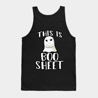 This Is Boo Sheet - Halloween Boo Boo Sheet Ghost Costume Tank Top